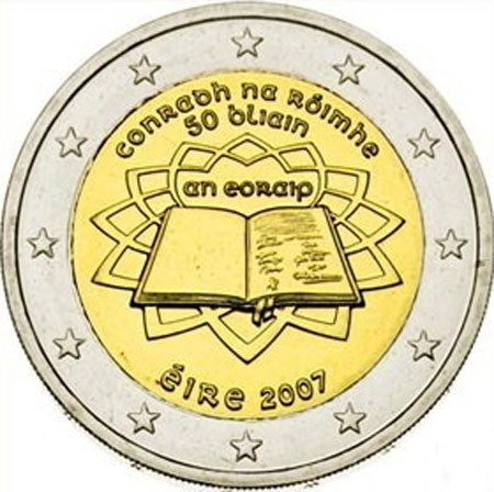 Irlanda 2€ Trattato di Roma 2007
