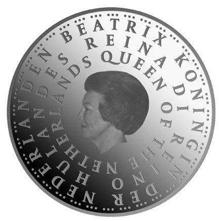 Paesi Bassi 5€ 50 anni degli Statuti del Regno 2004