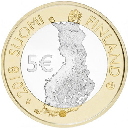 Finlandia €5 Mare dell'Arcipelago 2018